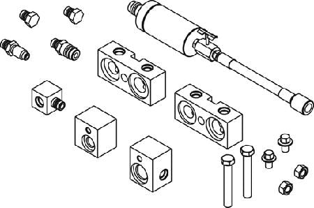 Kent-Moore J-45268 A/C Flush Adapter Kit