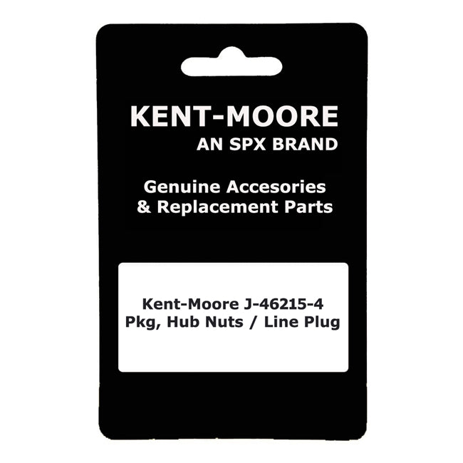 Kent-Moore J-46215-4 Pkg, Hub Nuts / Line Plug