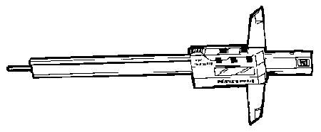 Kent-Moore J-46695 Depth Gauge, Digital