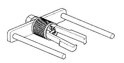 Kent-Moore J-48922-A Puller, Injector