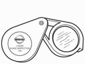 Kent-Moore J-50258 Magnifier 10X, Nissan