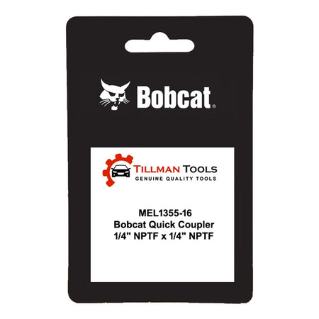 Kent-Moore MEL1355-16 Bobcat Quick Coupler 1/4" NPTF x 1/4" NPTF