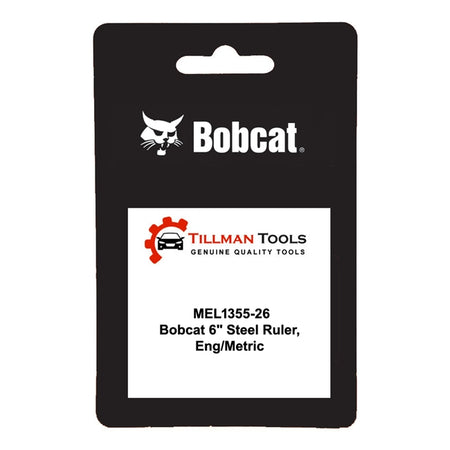 Kent-Moore MEL1355-26 Bobcat 6" Steel Ruler, Eng/Metric