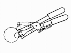 Kent-Moore MEL1524 Pliers, Constant Tension Clamp