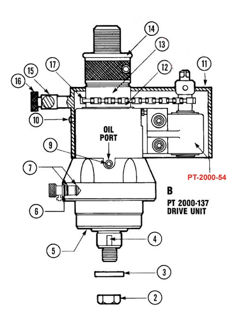 Kent-Moore PT-2000-54 Drive Bracket Assembly for PT-2050-D