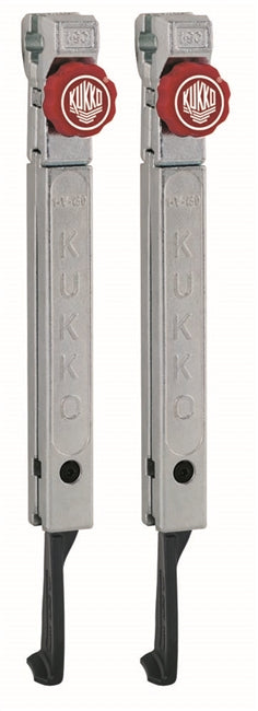 Kukko 1-255-P 2 Extremely Narrow, Quick Adjusting Jaws (Pair) 9 7/8 250 mm 