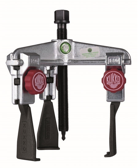 Kukko 30-10+S Universal 3-Jaw Puller with Narrow , Quick Adjusting Jaws