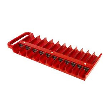 Lisle 40900 1/2" Magnetic Socket Holder, Red