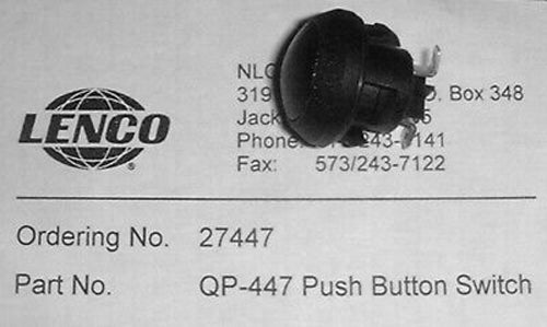 Lenco 27447 QP-447 Push Button Switch