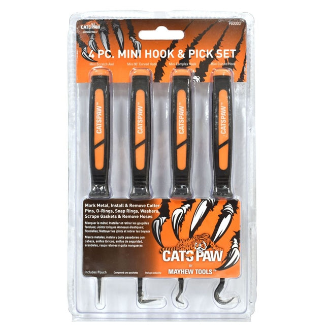 Mayhew 60003 Inspection Mini Hook & Pick Set