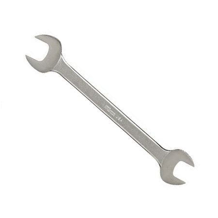 Martin Tools 1027C Forged Alloy Steel 9/16" x 11/16" Double Head Open End Wrench,  Chrome Finish