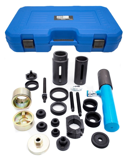 Volvo/Mack 9996154, 9992614, 9992671, 9999210 and 9992670 Spring Pin Metal Suspension Bushing Remover & Installer Kit