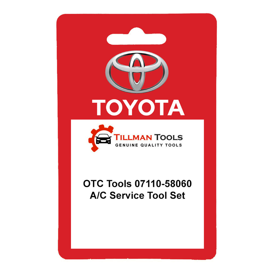 OTC Toyota 07110-58060 A/C Service Tool Set