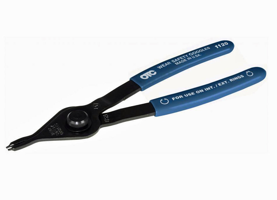 OTC 1120  Convertible Straight, .038" Diameter Retaining Ring Pliers