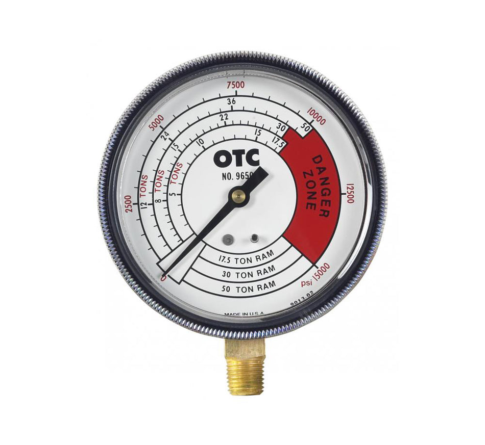 OTC 9650 0-50 Ton Pressure Gauge