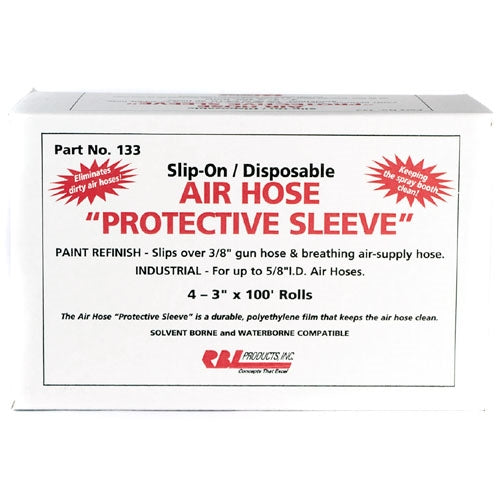 RBL 133 Air Hose Protective Sleeve, Case 3" x 100' roll x 4