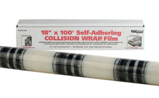 RBL 432 Collision Wrap Film, 18" x 100' Continuous Roll