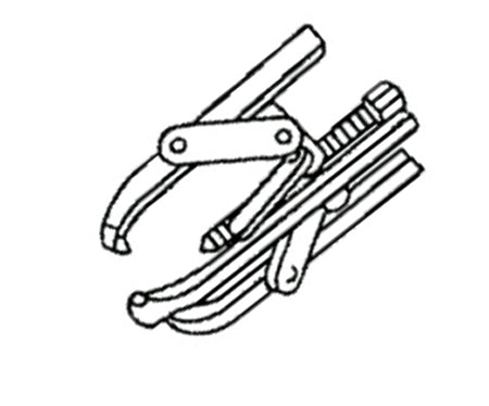 Ford Rotunda 205-D027 2 Or 3 Jaw Puller