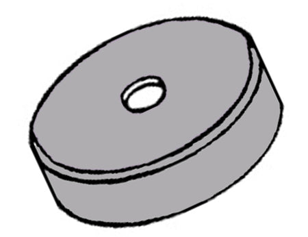 Ford Rotunda 205-D029 .4782 Gauge Disc