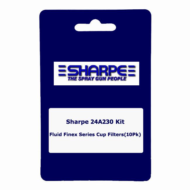 Sharpe 24A230 Fluid Finex Series Cup Filters Kit (10Pk)