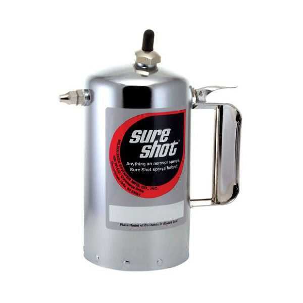 Sure Shot 1100 Model A Nickel-Plated Finish Sprayer, 1 quart