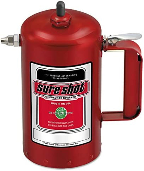 Sure Shot 6100R Model A Steel Sprayer, Red, 1 quart