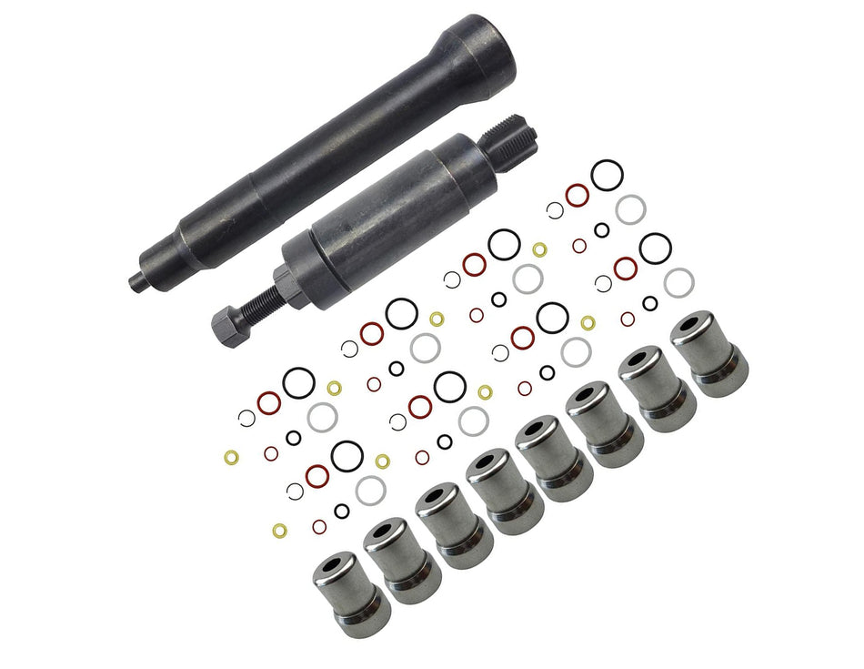 Ford Powerstroke 6.0L Fuel Injector Sleeve Cup Removal Tool and Install Kit Alt.