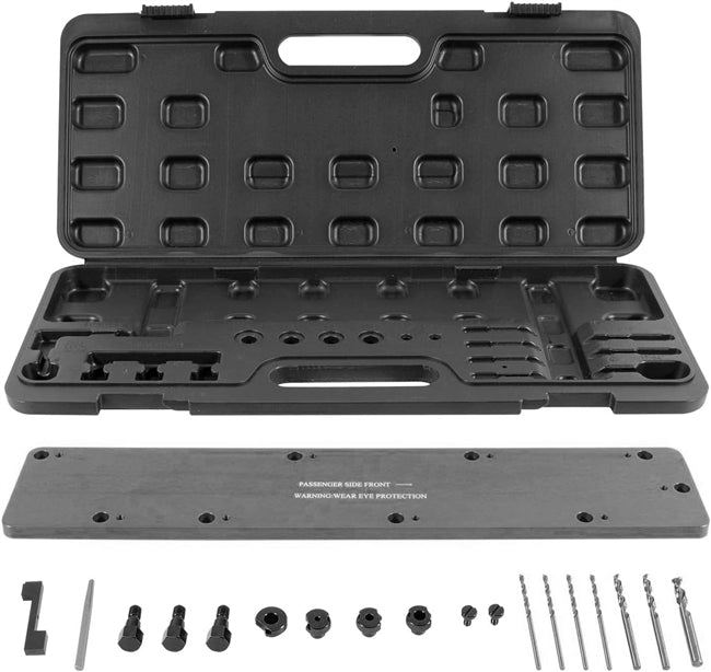 Tillman 71500 Dodge Hemi Exhaust Manifold Bolt Stud Drill Template Removal Tool Set