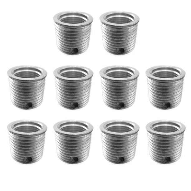 Time-Sert 51457 M14x1.25x16.8 Big Sert Spark Plug Insert, Taper Seat, 10/pk