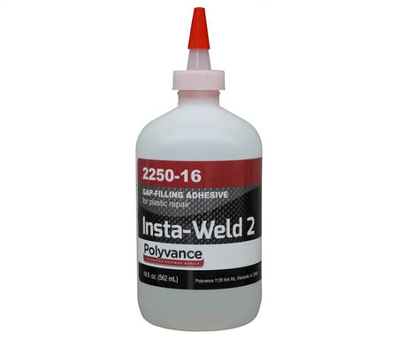 Polyvance 2250-16 Insta-Weld Thick Glue, 16 oz bottle