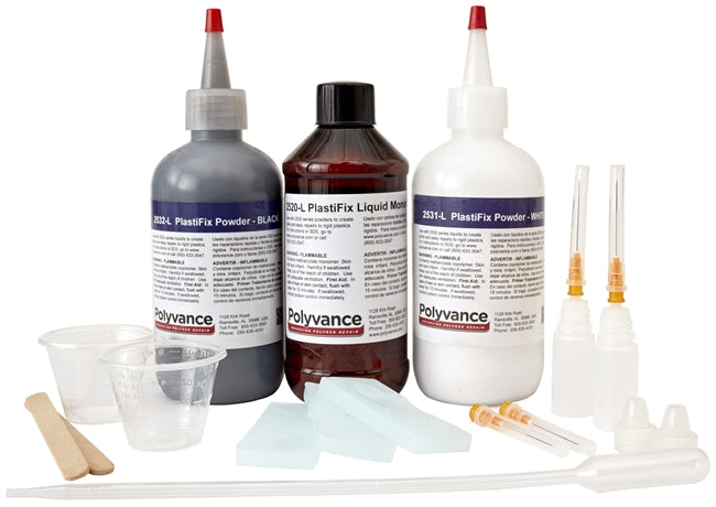 Polyvance Plastic Repair Kit, Professional Plastifix 2502