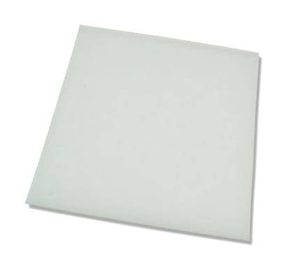 Polyvance 5010-4 Polyethylene Sheet Natural White 10" x 10" x 3/16"