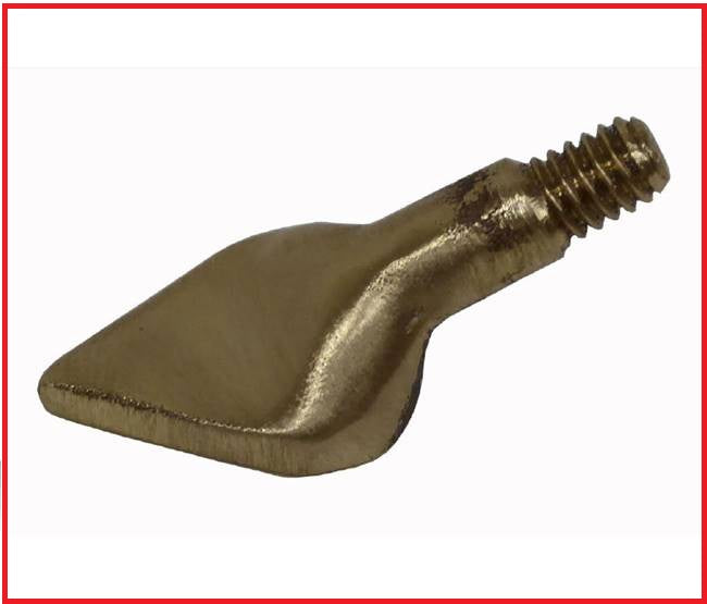 Polyvance 6031 Flat Tear Drop Shaped Welding Tip