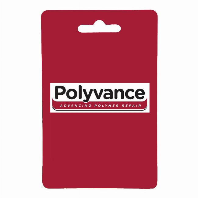 Polyvance R02-01-03-BL Blue Polypropylene Rod, 1/8 inch diameter, 30 ft.