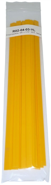 Yellow Polypropylene Strip, Polyvance R02-04-03-YL