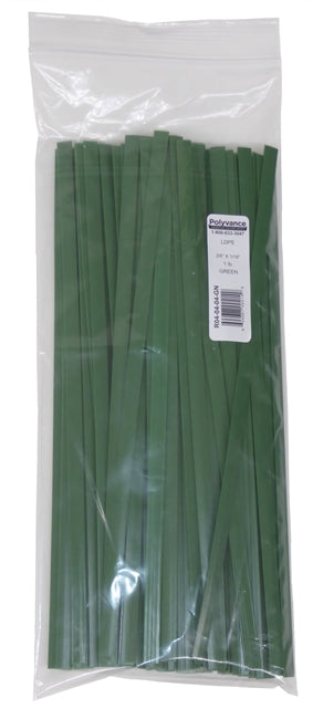 Polyvance R04-04-04-GN Polyethylene Strip (LDPE), 3/8" x 1/16", 1 lb., Green