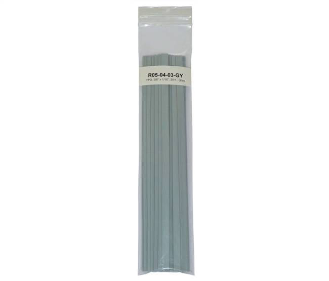 Polyvance R05-04-03-GY TPO Strip 3/8" x 1/16" 30 ft. Gray