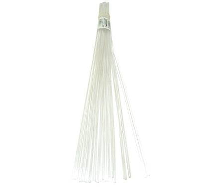 Polyvance R07-01-03-NT Polycarbonate Rod (1/8" diameter), 12 inch sticks, 30 ft., Natural