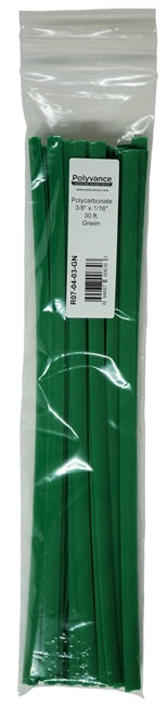 Polyvance R07-04-03-GN Polycarbonate Rod, 1/8â€, 1 lb., Green