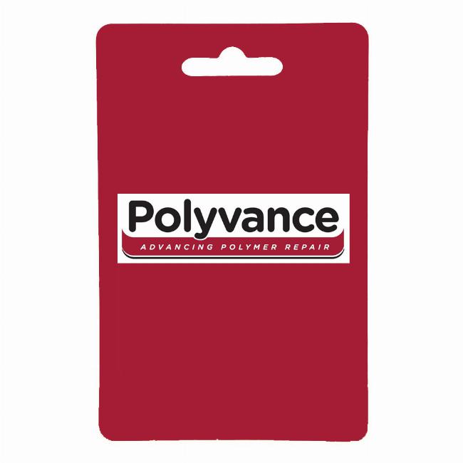 Polyvance R12-04-01-BK, Black High Density Polyethylene (HDPE) Strip