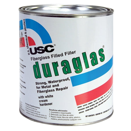 USC 24030 DURAGLAS Fiberglass Body Filler, Gallon