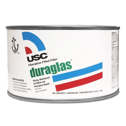 USC 24035 DURAGLAS Fiberglass Body Filler, Quart