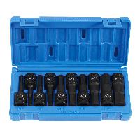 Grey Pneumatic 1398H 10 Piece 1/2" Drive Impact Hex Driver Set