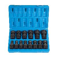 Grey Pneumatic 1714U 14 Piece 1/2" Drive 12-Point Fractional Universal Impact Socket Set