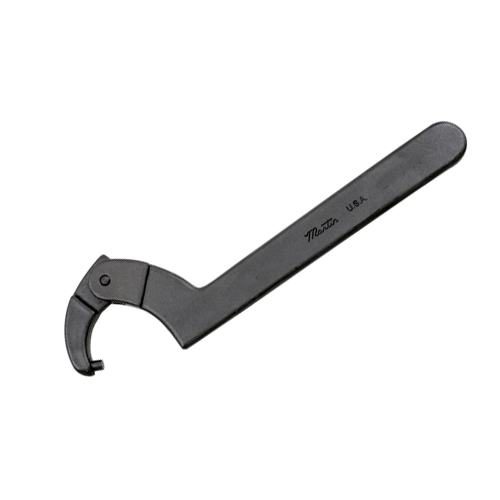 Martin Tools 474 Adjustable Hook Spanner Wrench, 2 X 4-3/4 - Tillman Tools